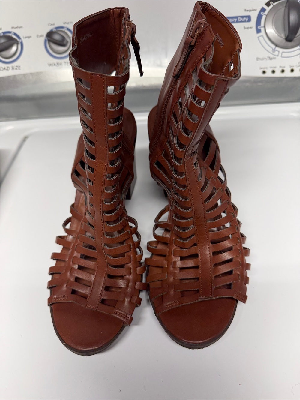 Forever 21 Brown Strappy Gladiator Sandals